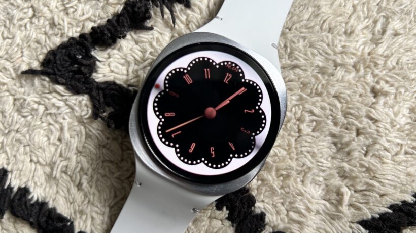 Rose Gold Scallop Wear OS face