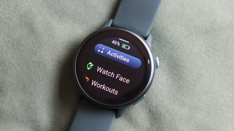 vivoactive 6 activities screens